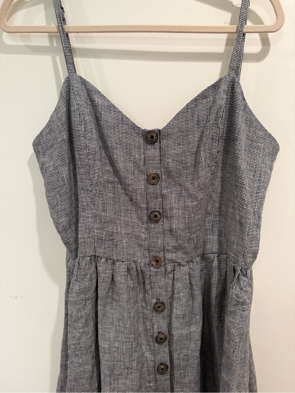 Reformation Thelma Dress in “Claudia” Black & White Gingham